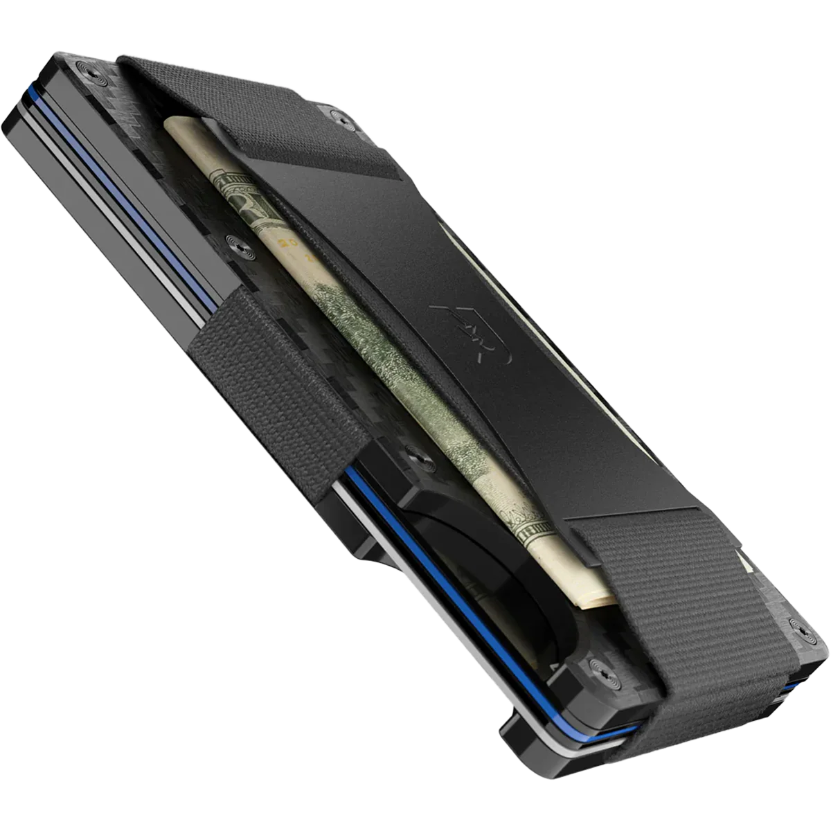 Carbon Fiber Wallet with Cash Strap - Image 5