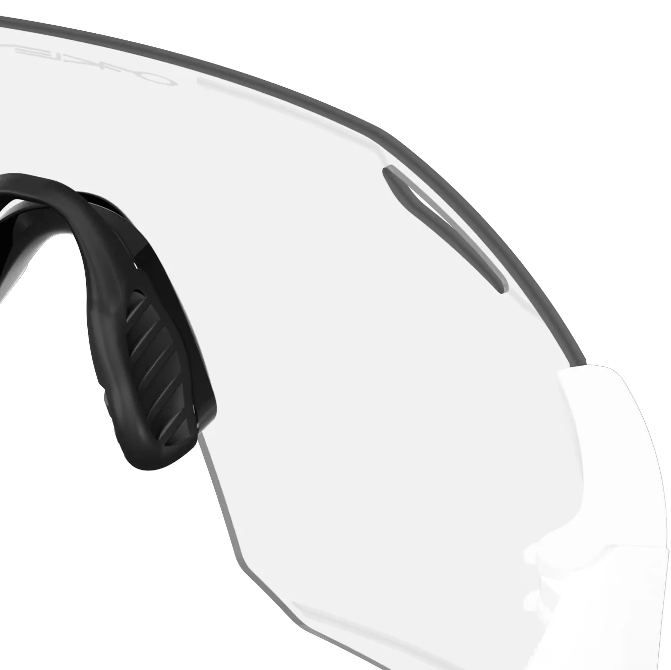Cybr Dyno - Matte White/Clear to Black Iridium Photochromic - Image 8