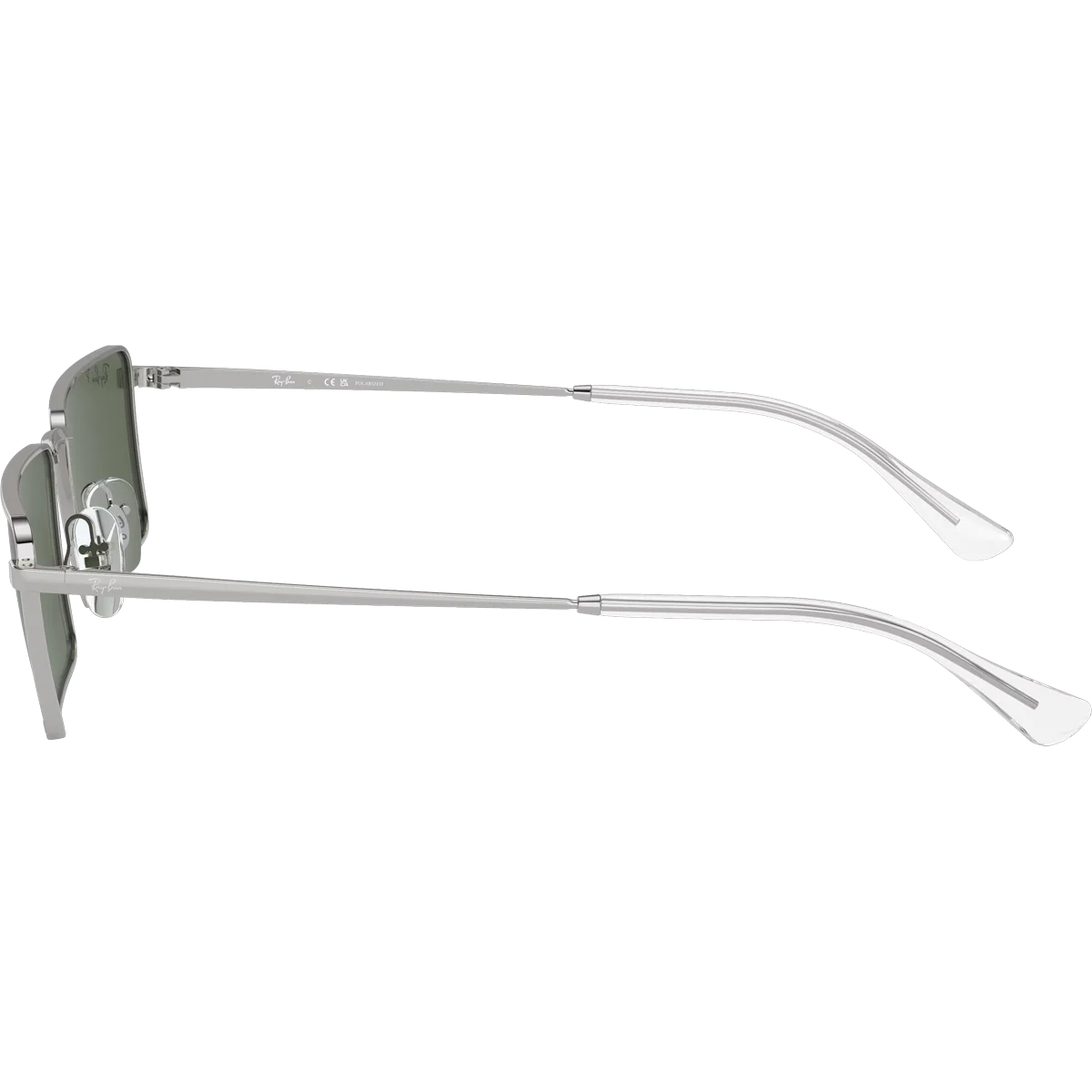 Emy Bio-Based - Polished Silver/Dark Green - Image 6