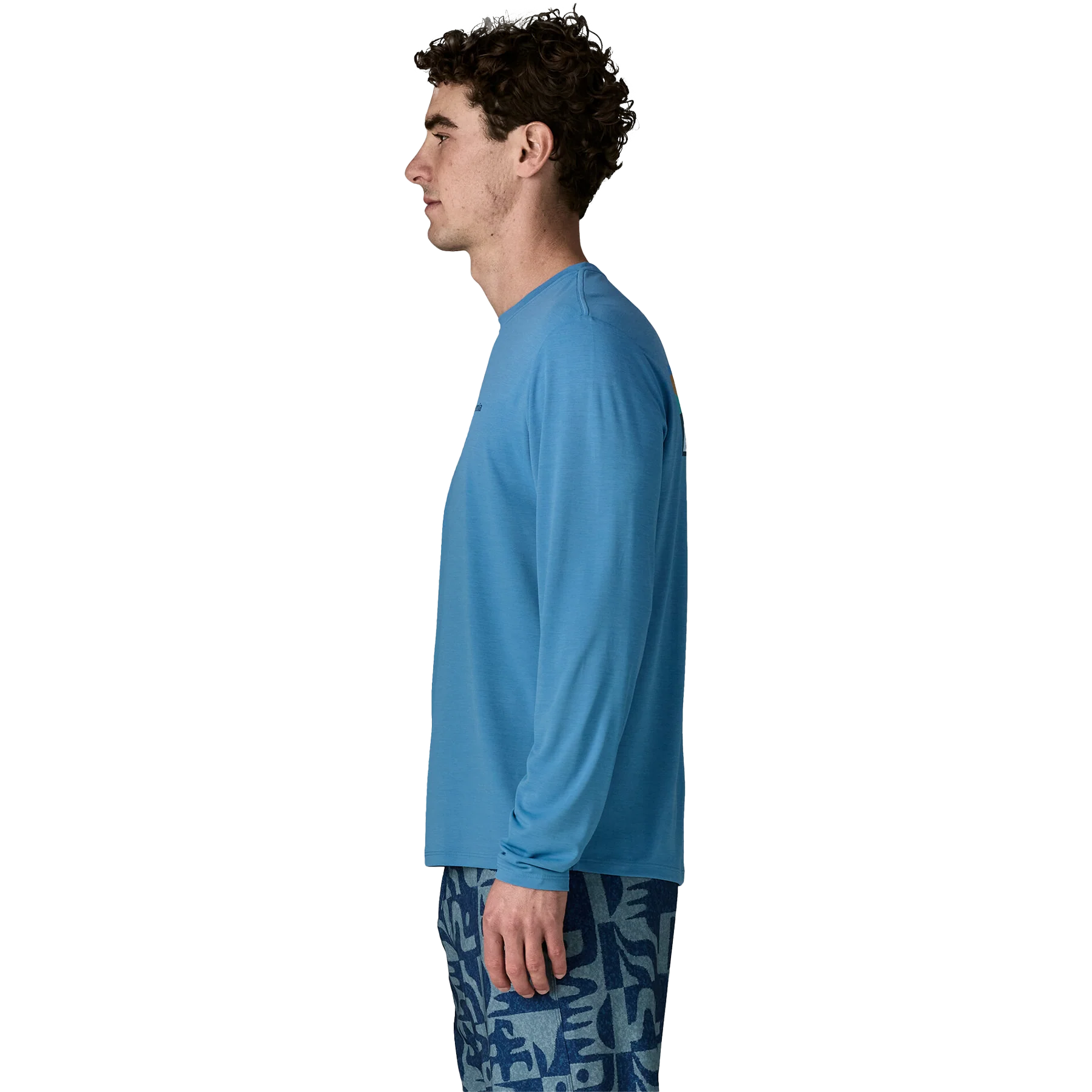 Men's Longsleeve Capilene Cool Daily Graphic Shirt - Image 4