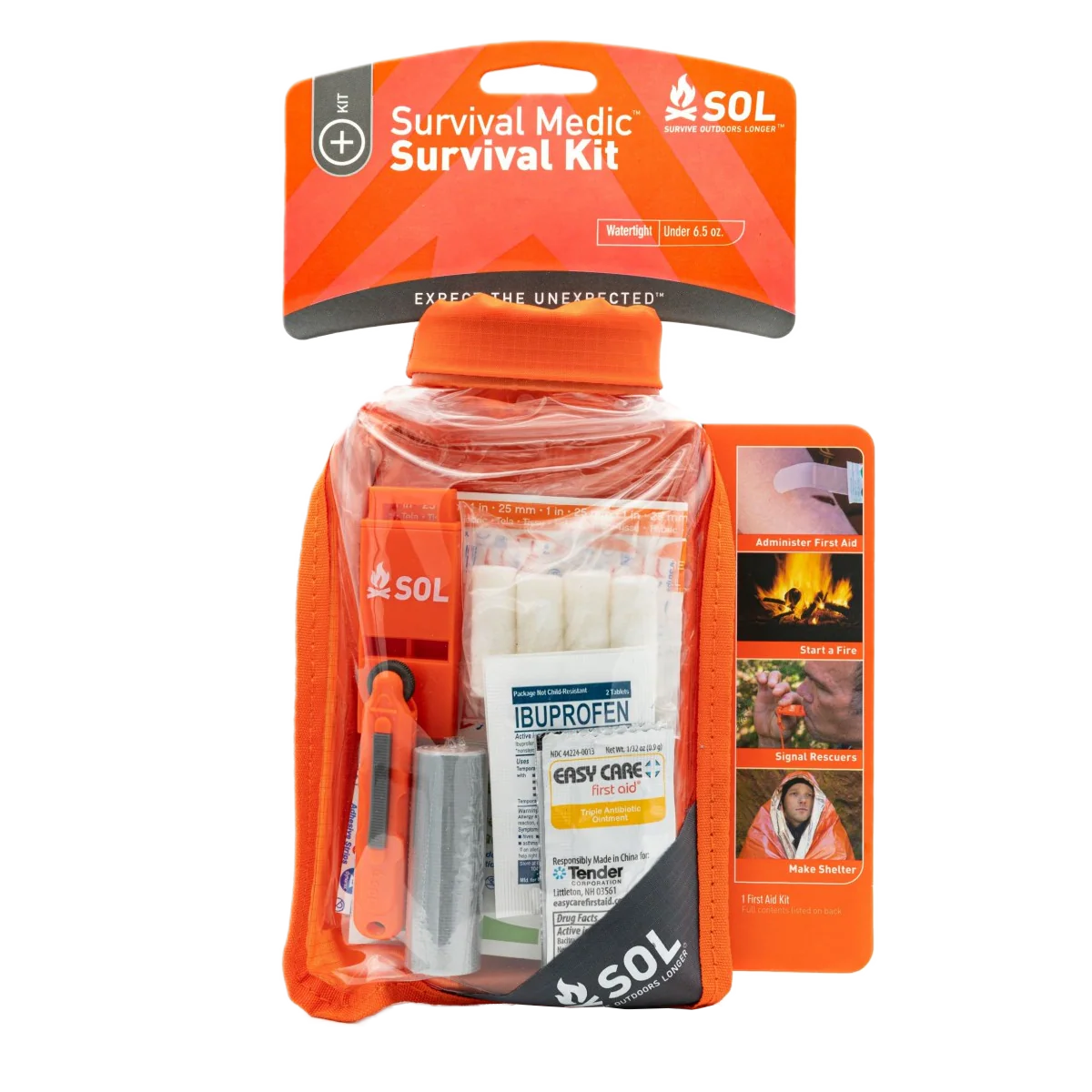 SOL Survival Medic Dry Bag Kit
