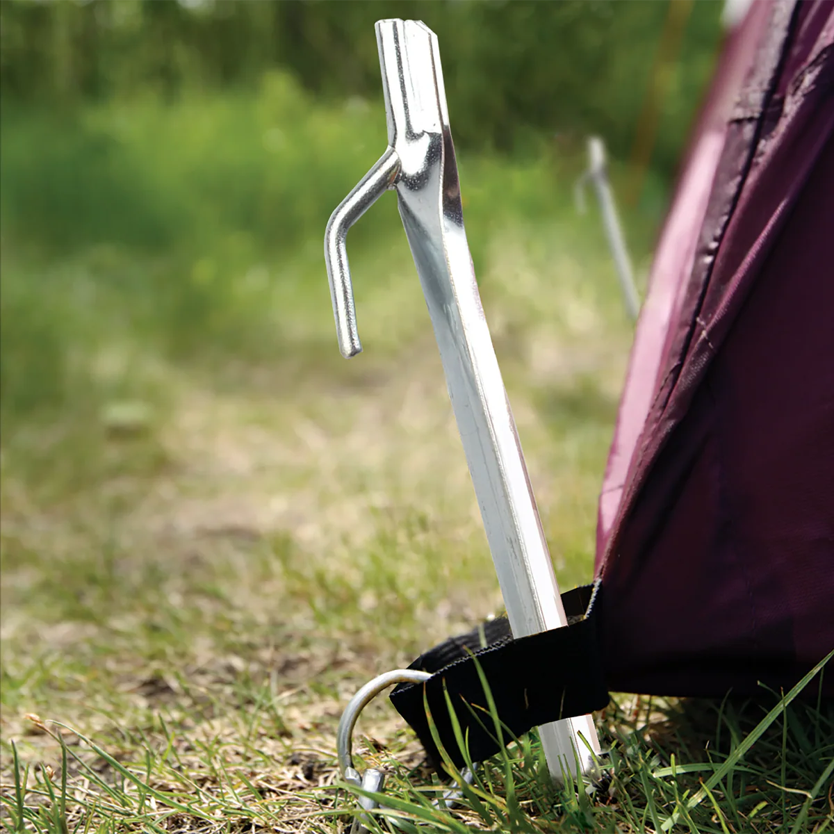 Steel Tent Stake - 9" - Image 4