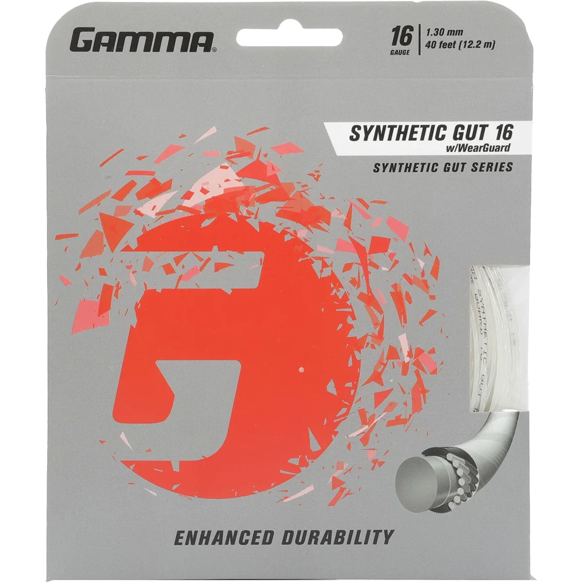 Synthetic Gut 16 w/WearGuard - White
