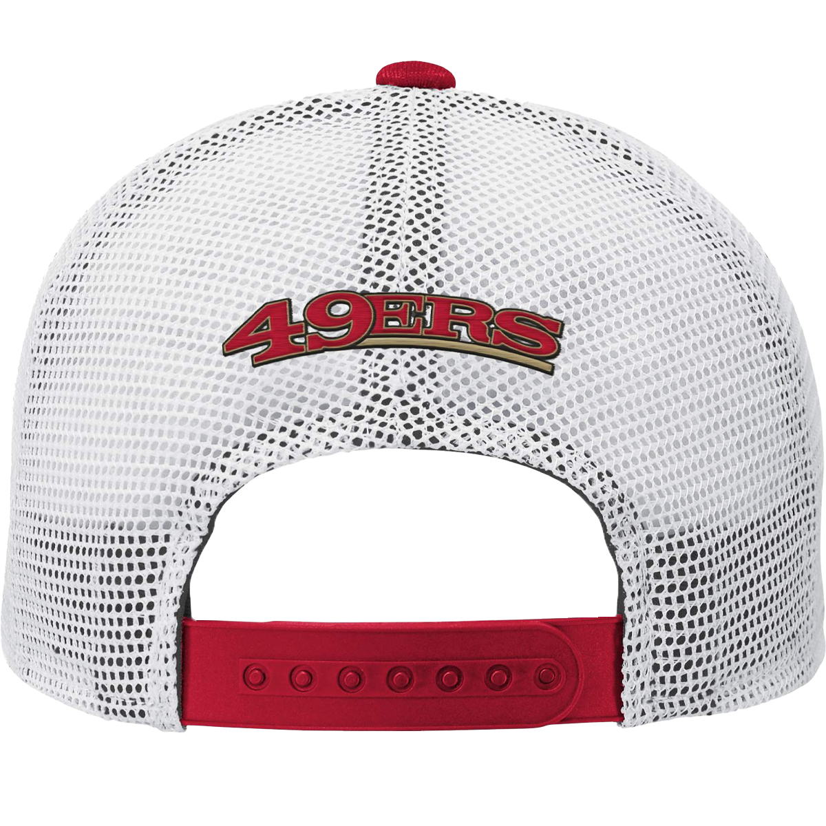 Youth 49ers Core Lockup Meshback Adjustable Hat - Image 3